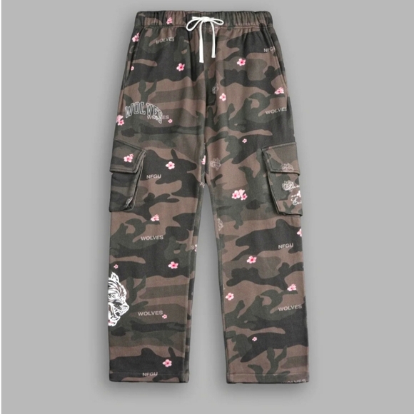 Darc Sport Camo Cherry Blossom Sweatpants Brand new In Bag - Picture 1 of 4